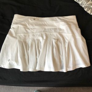 Lululemon white skirt